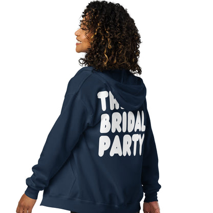 The Bridal Party Unisex Zip-Up Hoodie - Available in Assorted Colors