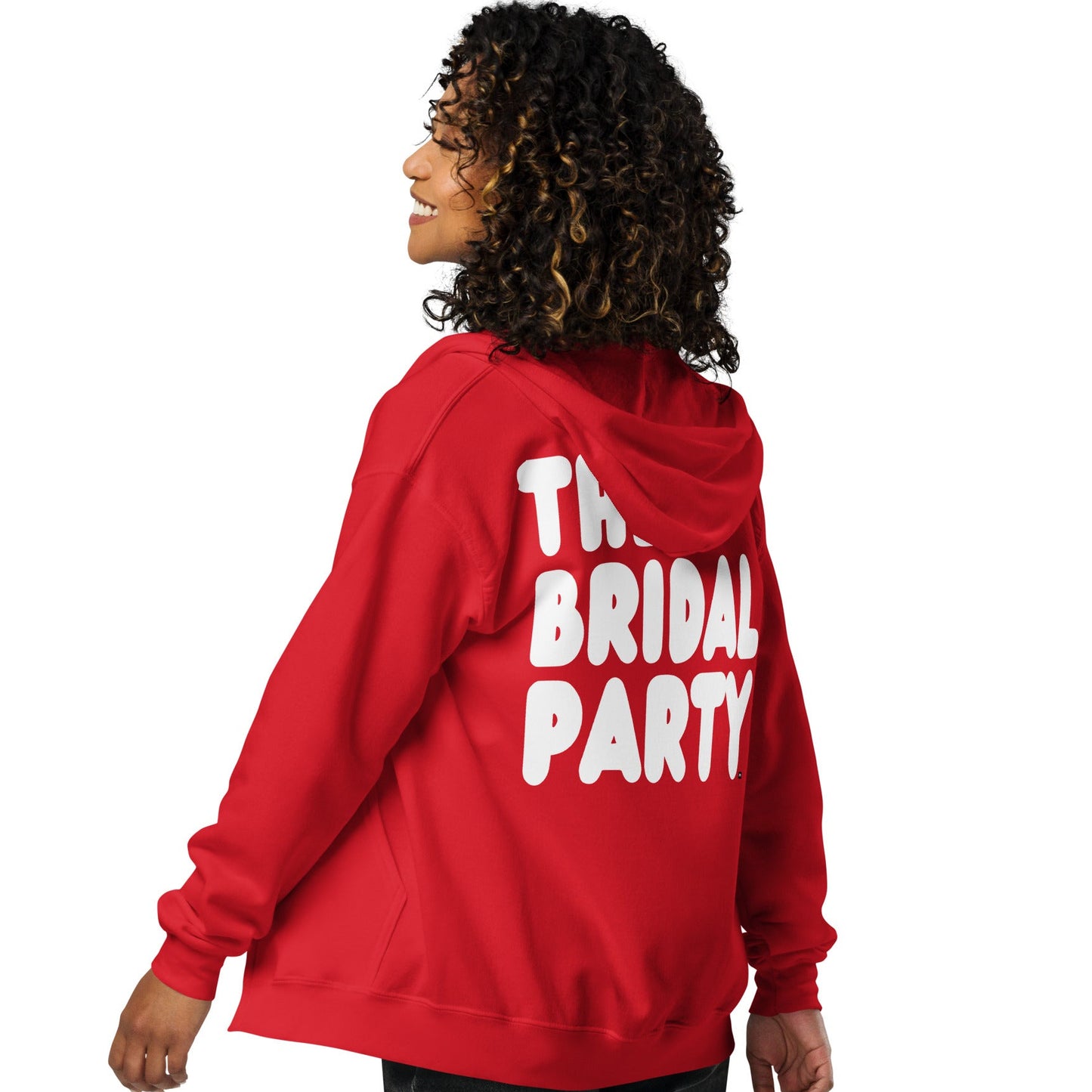 The Bridal Party Unisex Zip-Up Hoodie - Available in Assorted Colors