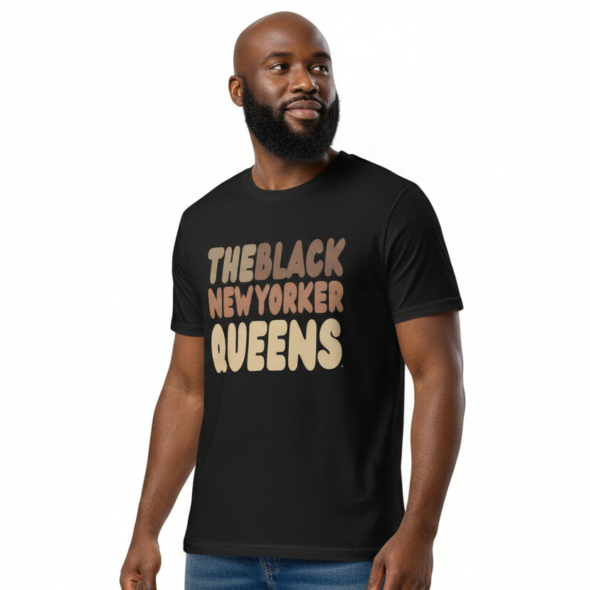 The Black New Yorker Queens Premium Unisex T-Shirt - Available in Assorted Colors