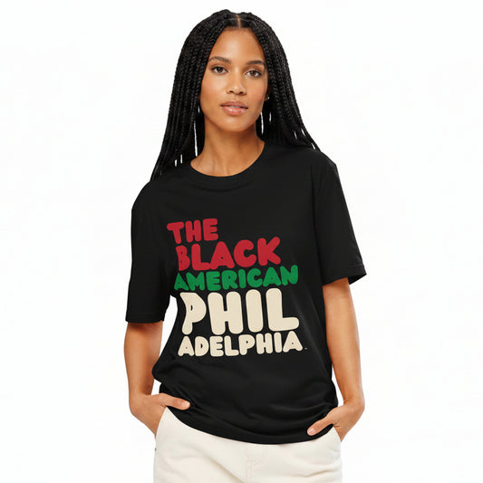 The Black American Philadelphia Premium Unisex T-Shirt
