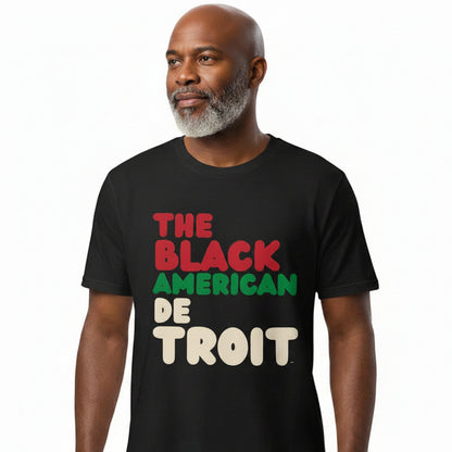 The Black American Detroit Premium Unisex T-Shirt