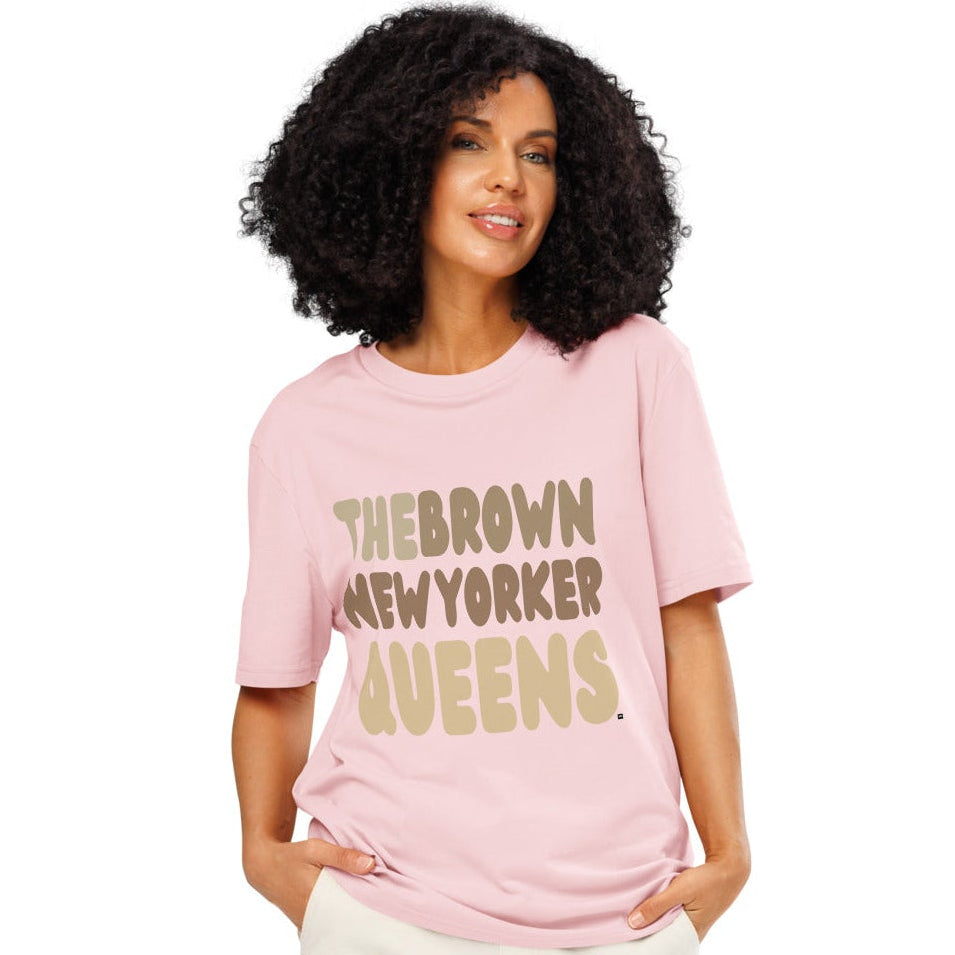 The Brown New Yorker Queens Premium Unisex T-Shirt - Available in Assorted Colors