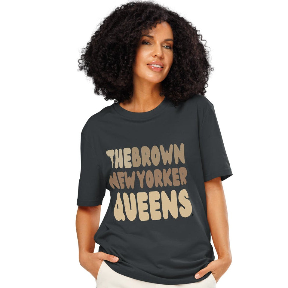 The Brown New Yorker Queens Premium Unisex T-Shirt - Available in Assorted Colors
