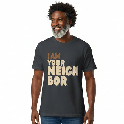 I Am Your Neighbor Premium Unisex T-Shirt - Available in Assorted Colors