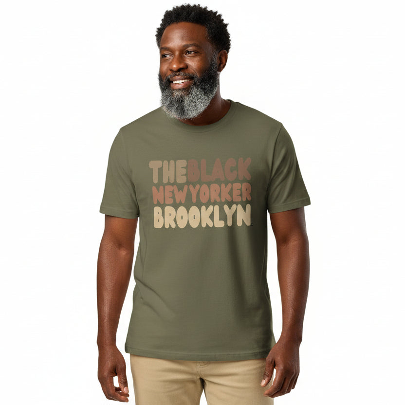 The Black New Yorker Brooklyn Premium Unisex T-Shirt - Available in Assorted Colors