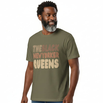 The Black New Yorker Queens Premium Unisex T-Shirt - Available in Assorted Colors