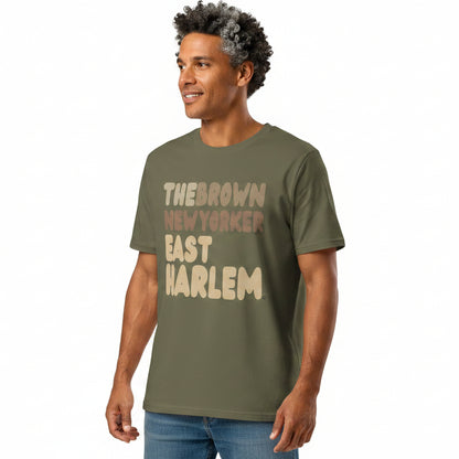 The Brown New Yorker East Harlem Premium Unisex T-Shirt - Available in Assorted Colors