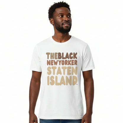 The Black New Yorker Staten Island Premium Unisex T-Shirt - Available in Assorted Colors