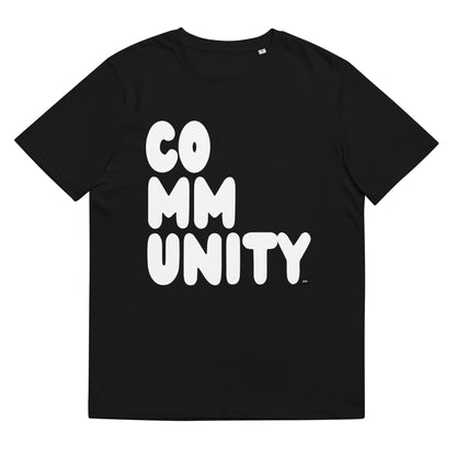 Community in Black and White Premium Unisex T-Shirt - The APWT Gift Shop