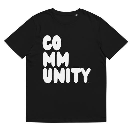 Community in Black and White Premium Unisex T-Shirt - The APWT Gift Shop
