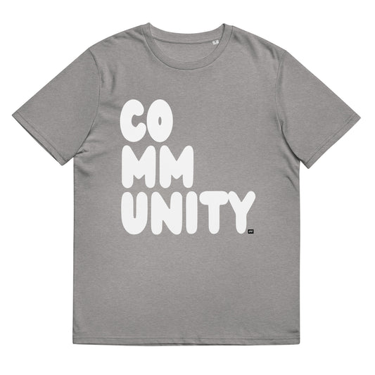 Community in Grey and White Premium Unisex T-Shirt - The APWT Gift Shop
