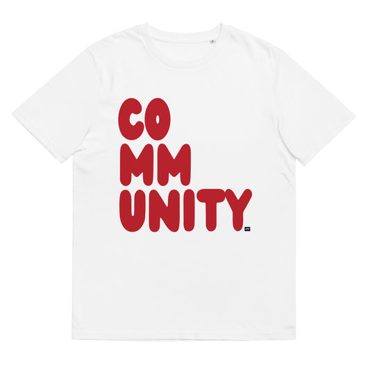 A Community in Crimson Premium Unisex T-Shirt - The APWT Gift Shop