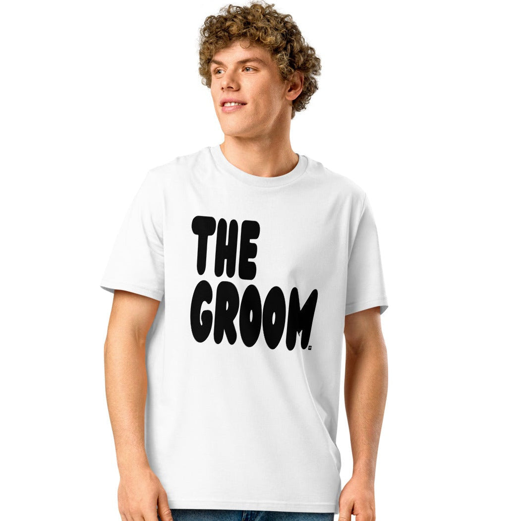 The Groom Premium White T-Shirt