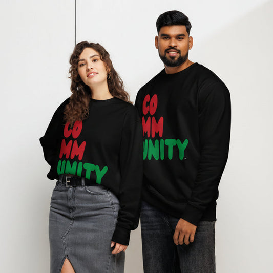 The Black Community Premium Unisex Crew Neck Sweatshirt - The APWT Gift Shop