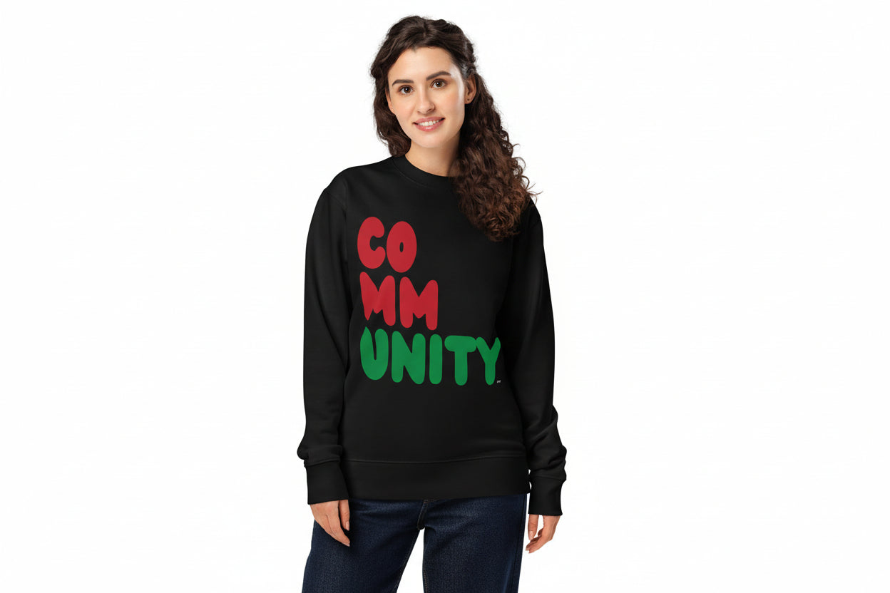 The Black Community Premium Unisex Crew Neck Sweatshirt - The APWT Gift Shop