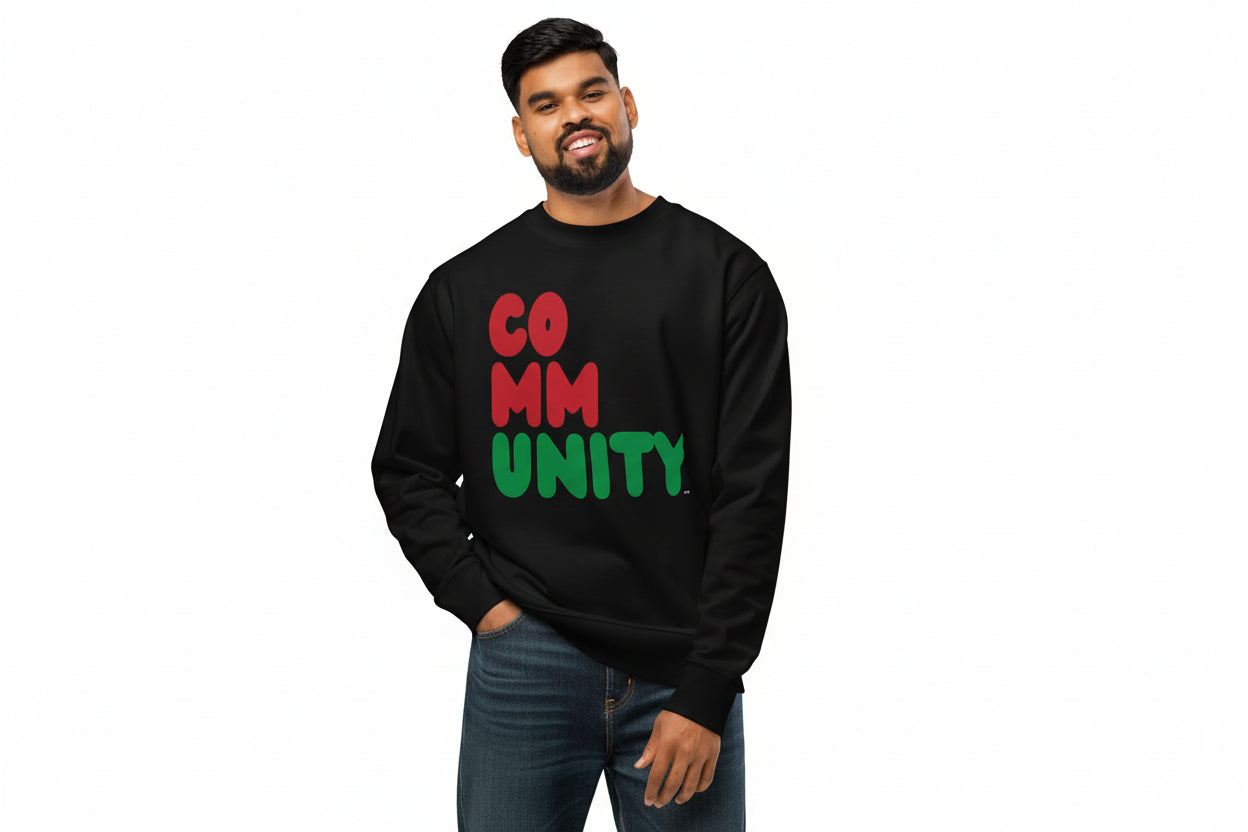The Black Community Premium Unisex Crew Neck Sweatshirt - The APWT Gift Shop
