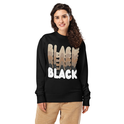 Shades in Black Premium Unisex Crew Neck Sweatshirt - The APWT Gift Shop