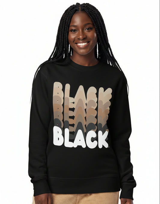 Shades in Black Premium Unisex Crew Neck Sweatshirt - The APWT Gift Shop