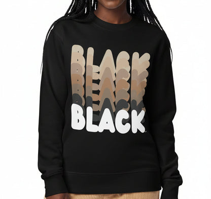 Shades in Black Premium Unisex Crew Neck Sweatshirt - Available in 3 Colors
