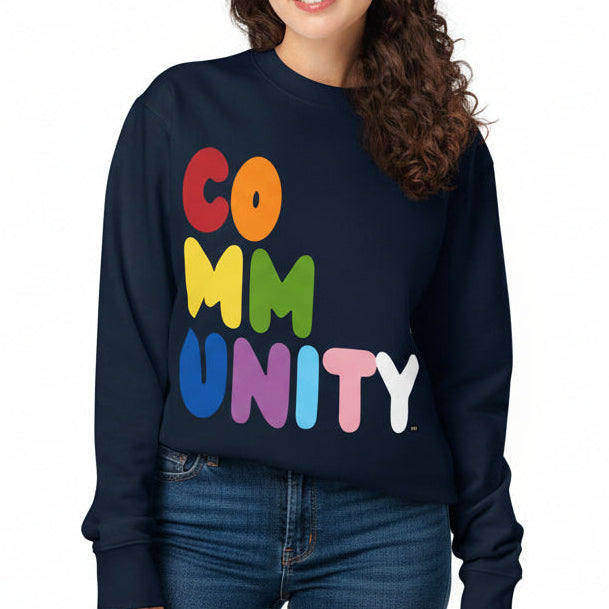 Rainbow Community Premium Unisex Crew Neck Sweatshirt