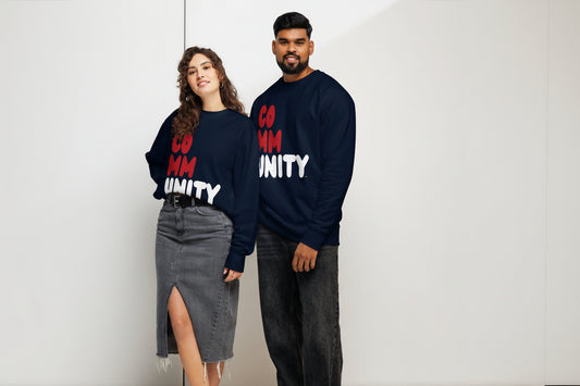 Community Fracture Premium Unisex Crew Neck Sweatshirt - The APWT Gift Shop