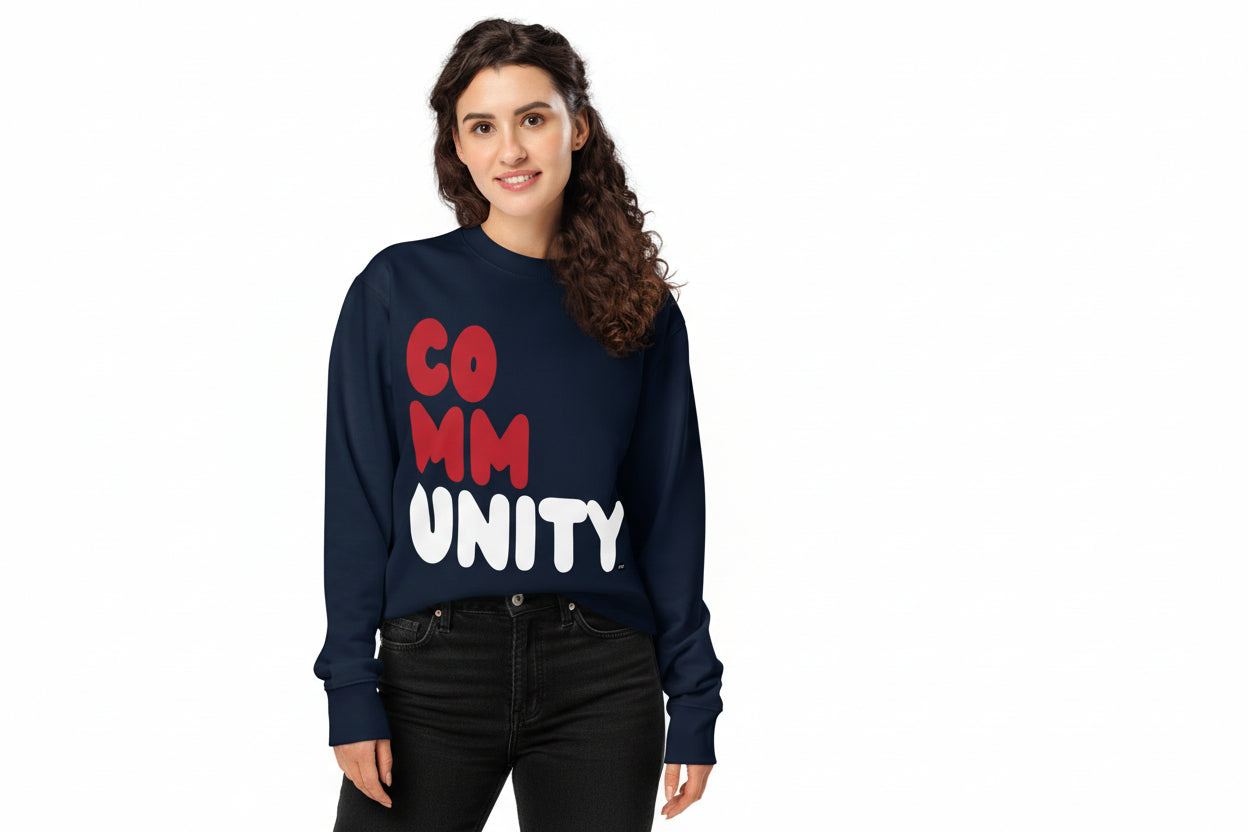 Community Fracture Premium Unisex Crew Neck Sweatshirt - The APWT Gift Shop