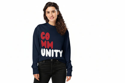 Community Fracture Premium Unisex Crew Neck Sweatshirt - The APWT Gift Shop