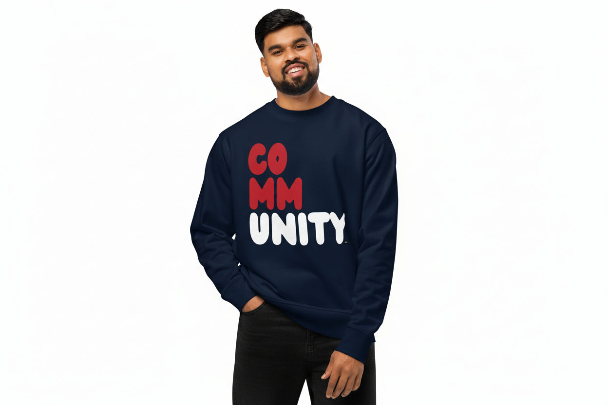 Community Fracture Premium Unisex Crew Neck Sweatshirt - The APWT Gift Shop