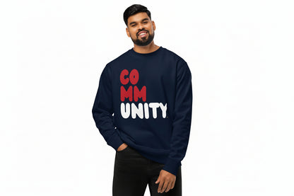 Community Fracture Premium Unisex Crew Neck Sweatshirt - The APWT Gift Shop