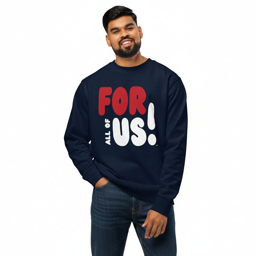 For All of Us Premium Unisex Crew Neck Sweatshirt - The APWT Gift Shop