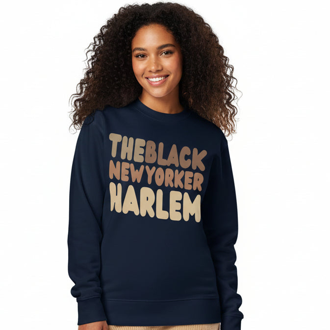 The Black New Yorker Harlem Premium Unisex Crew Neck Sweatshirt