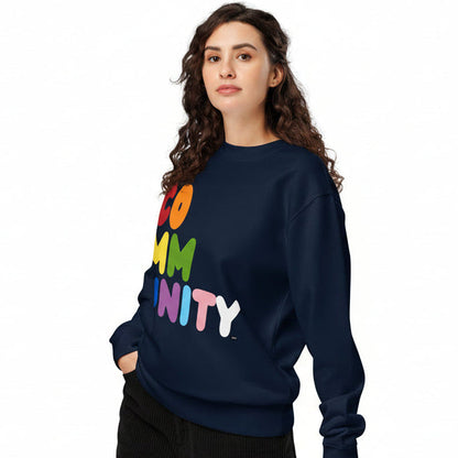 Rainbow Community Premium Unisex Crew Neck Sweatshirt - The APWT Gift Shop