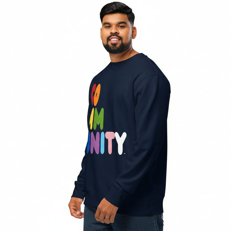 Rainbow Community Premium Unisex Crew Neck Sweatshirt - The APWT Gift Shop