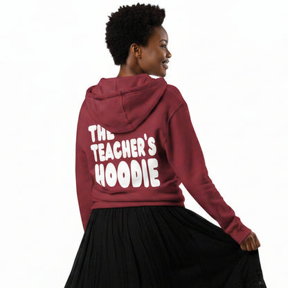 The Teacher's Hoodie Premium Unisex Zip-Up Hoodie - Available in Assorted Colors