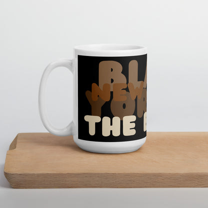 Black New Yorker The Bronx Mug - 15 Oz Ceramic Mug