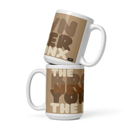 The Brown New Yorker The Bronx Mug - 15 Oz Ceramic Mug