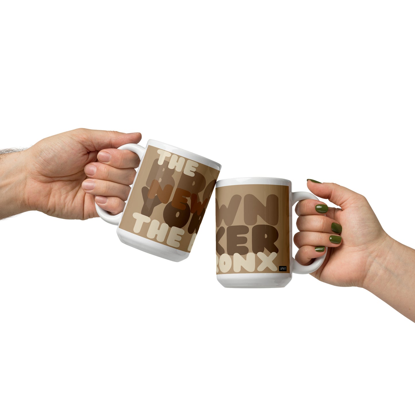 The Brown New Yorker The Bronx Mug - 15 Oz Ceramic Mug