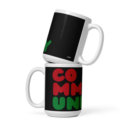 Black Community Mug - 15 Oz Ceramic Mug