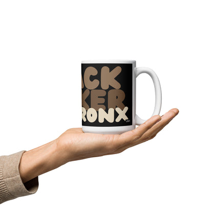 Black New Yorker The Bronx Mug - 15 Oz Ceramic Mug