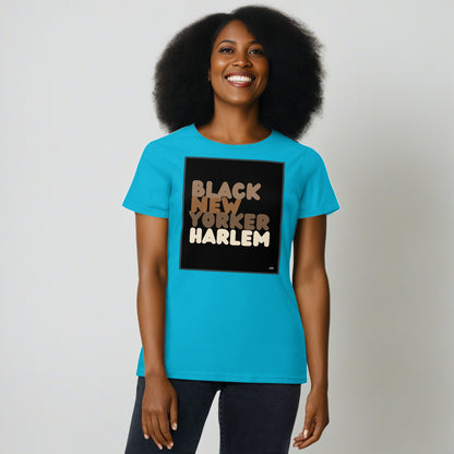 Black New Yorker Harlem Women's T-Shirt - Assorted Colors Available