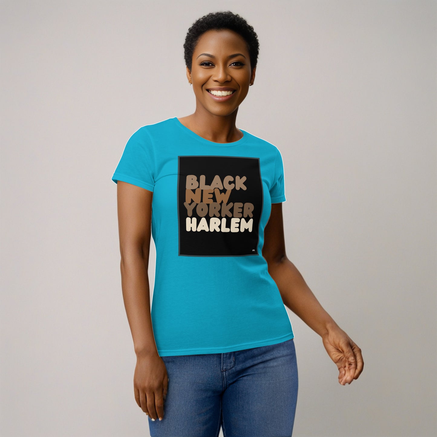 Black New Yorker Harlem Women's T-Shirt - Assorted Colors Available