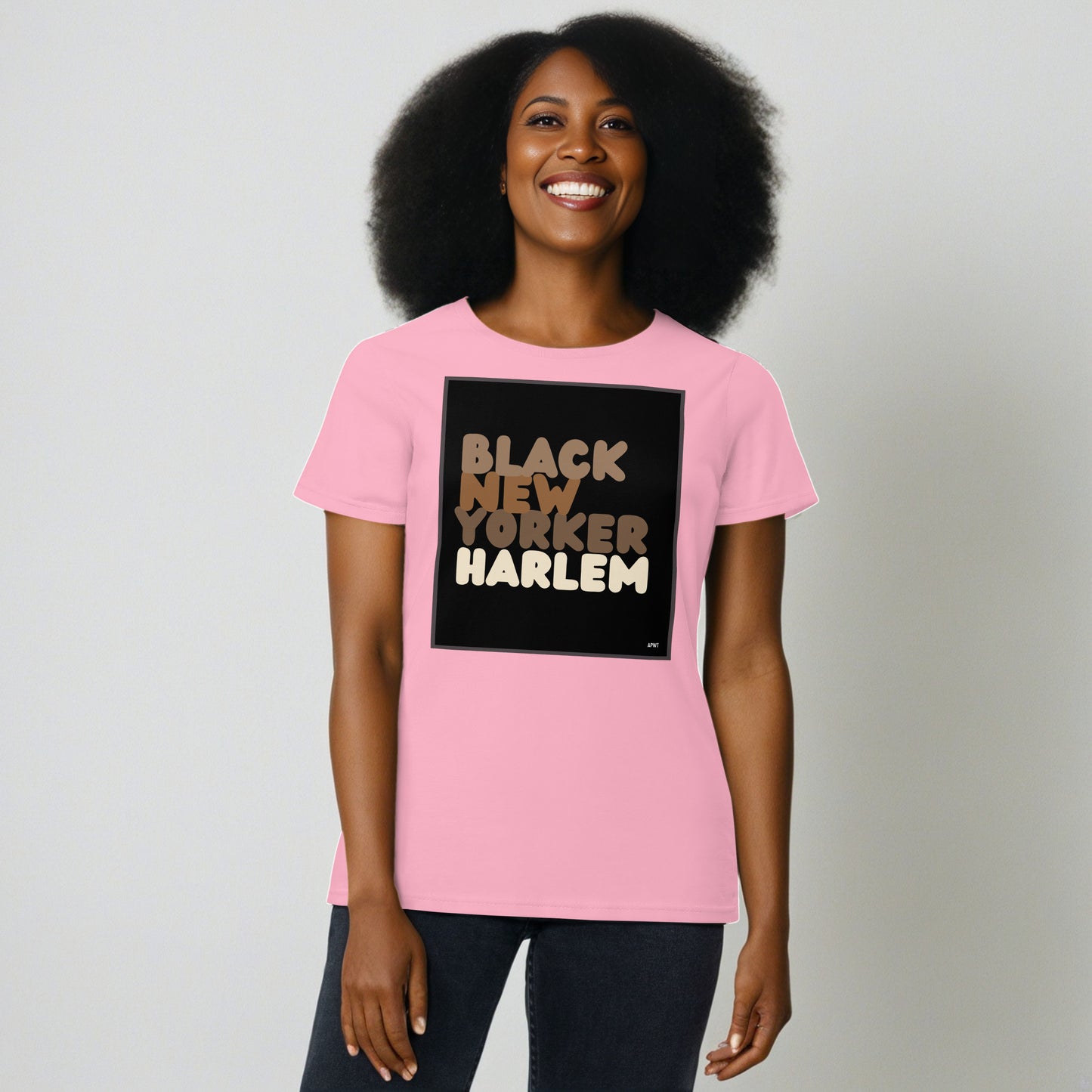 Black New Yorker Harlem Women's T-Shirt - Assorted Colors Available