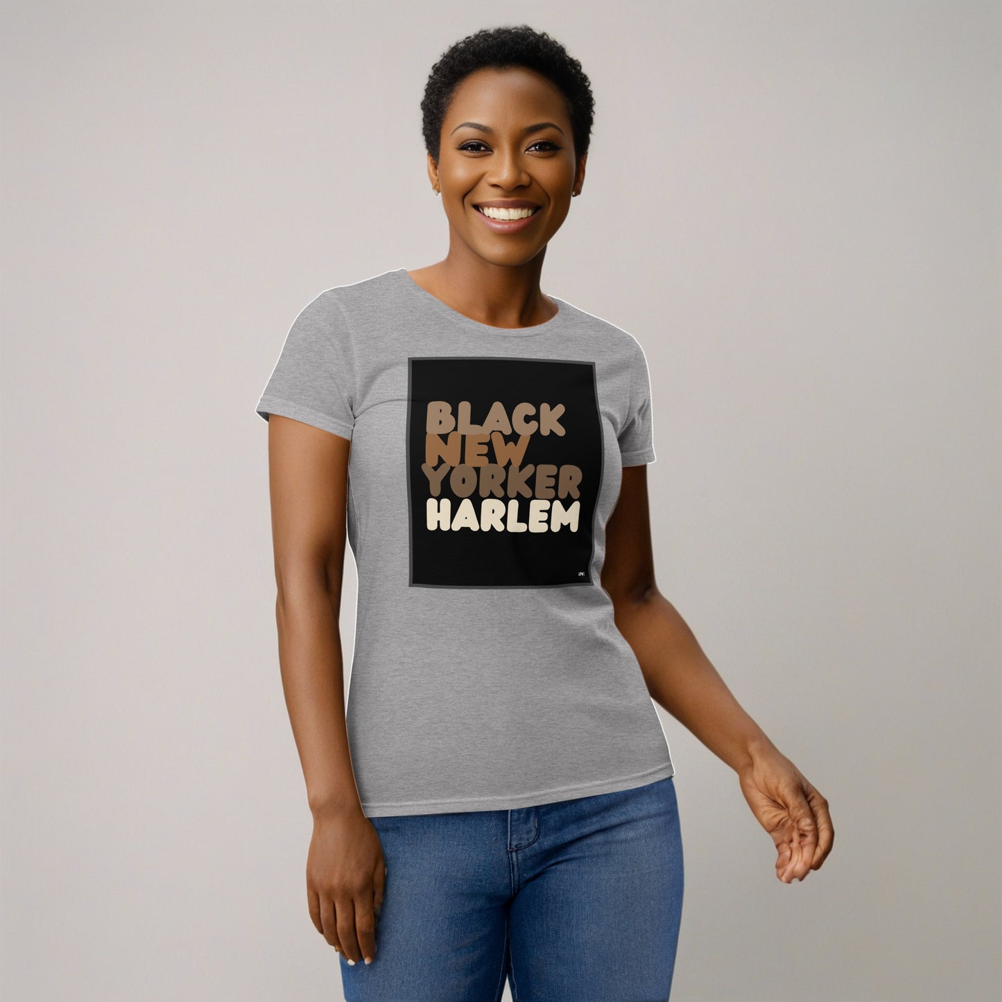 Black New Yorker Harlem Women's T-Shirt - Assorted Colors Available