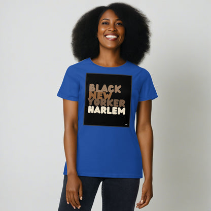 Black New Yorker Harlem Women's T-Shirt - Assorted Colors Available