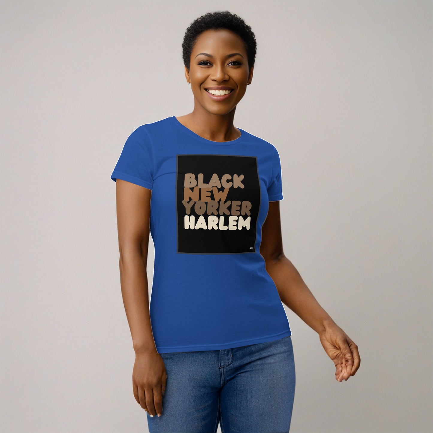 Black New Yorker Harlem Women's T-Shirt - Assorted Colors Available