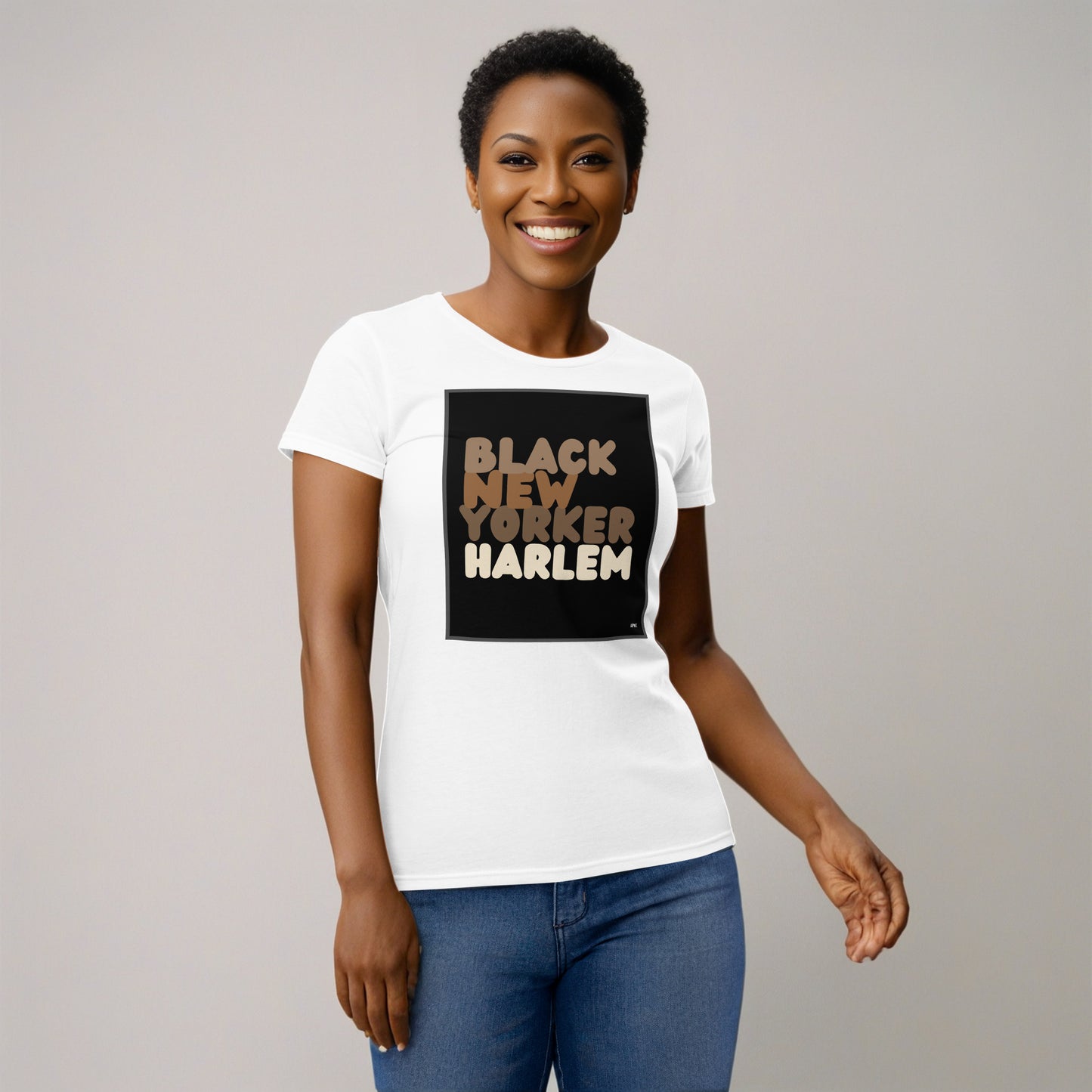 Black New Yorker Harlem Women's T-Shirt - Assorted Colors Available