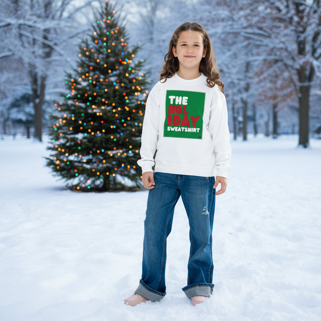 The Holiday Kids Unisex Crew Neck Sweatshirt - The APWT Gift Shop