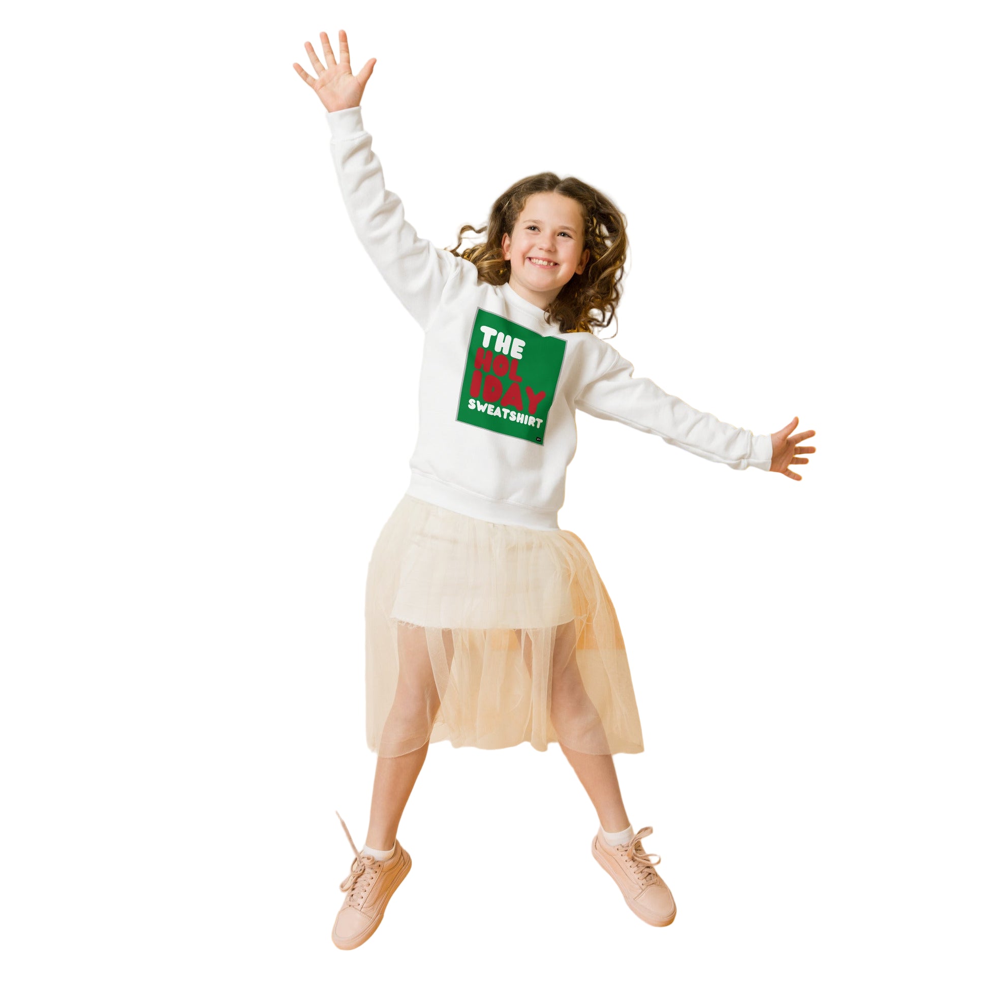 The Holiday Kids Unisex Crew Neck Sweatshirt - The APWT Gift Shop