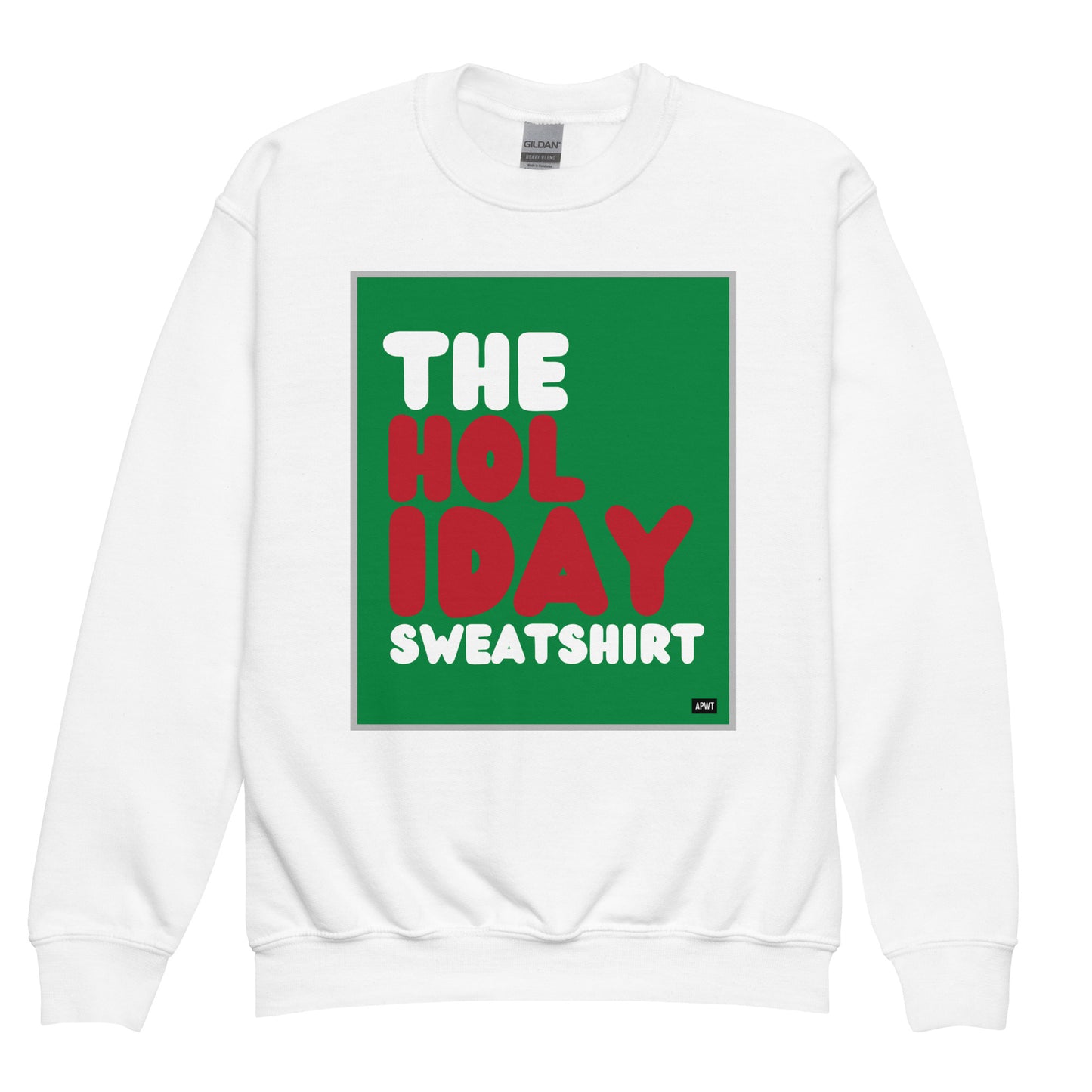 The Holiday Kids Unisex Crew Neck Sweatshirt - The APWT Gift Shop