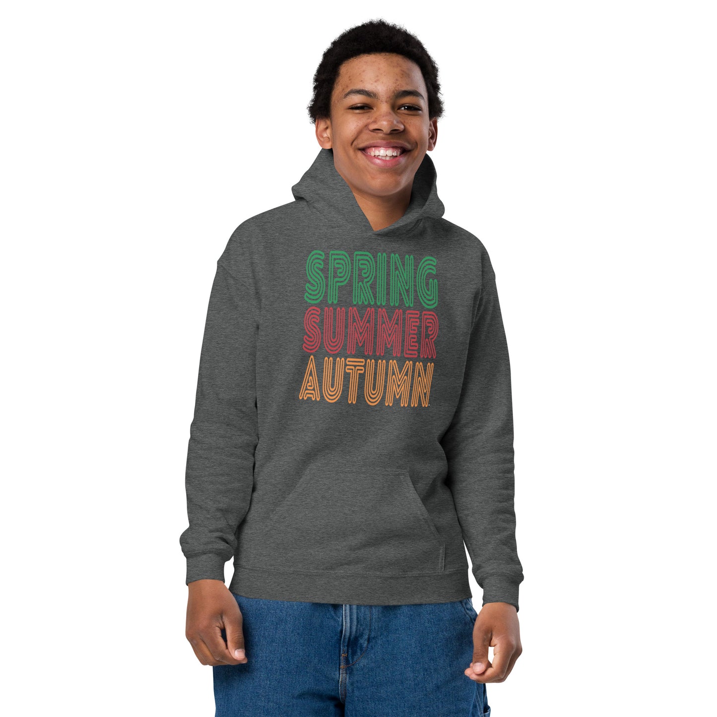 Spring into Summer Kid's Unisex Hoodie - Available in Assorted Colors